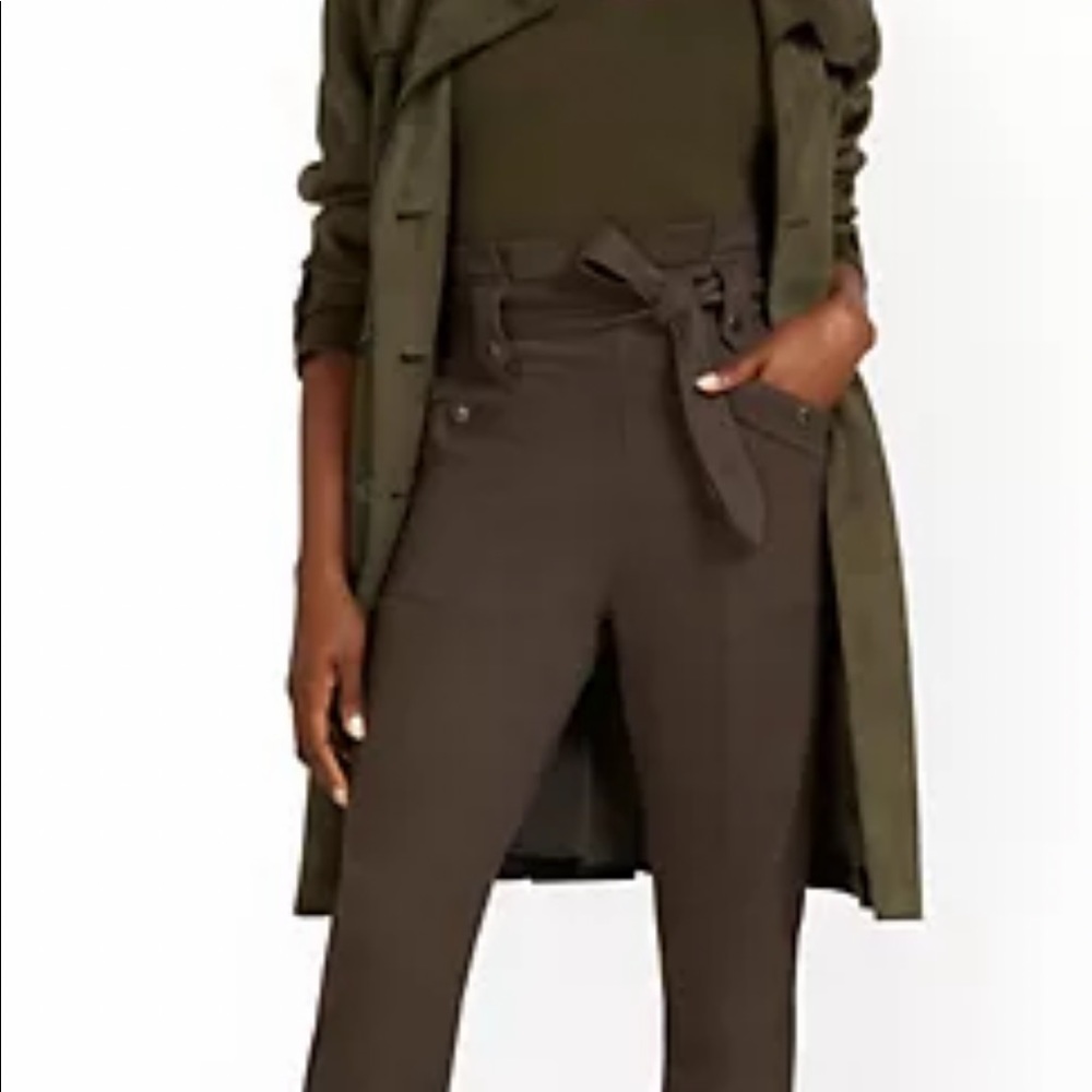 Utilitarian Design High Waist Pant